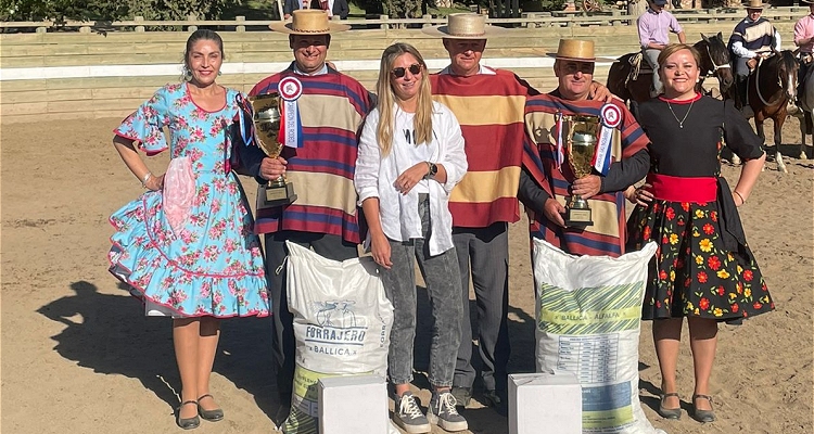 Larraín y Abarca brindaron un bonito espectáculo y completaron en el Provincial del Club El Tabo