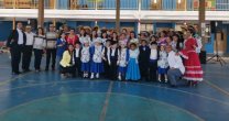 Agrupación de folklore infantil Pacha Perú compartió con la Asociación de Rodeo Valle Santa Cruz