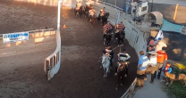 Valenzuela y Moyano celebraron en el Rodeo Valenzuela y Moyano celebraron en el Rodeo