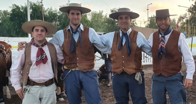 Ariel Scibilia brilló en la Final de Rodeo Cuyano y obtuvo los tres primeros lugares