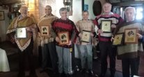 Los galardonados de la jornada en la Asociación Río Cachapoal Los galardonados de la jornada en la Asociación Río Cachapoal