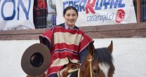 Josefa Vera y Jorge Muñoz son los Campeones en la Rienda del Nacional Escolar