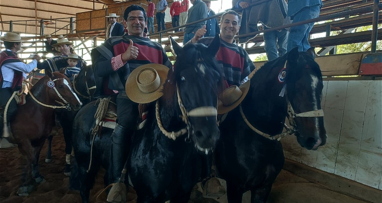 Guzmán y Ananías atajaron hasta el viento en el rodeo de Mulchén