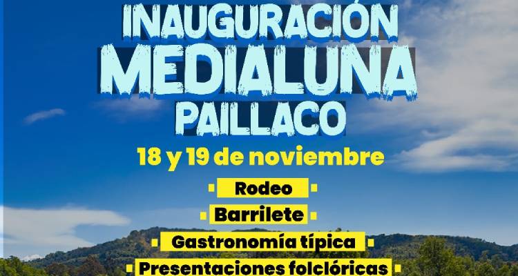 Club Paillaco inaugura su medialuna tirando la 