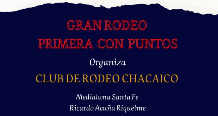 Club Chacaico tiene organizado un atractivo Primera con Puntos