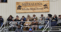 La inauguración de la Medialuna