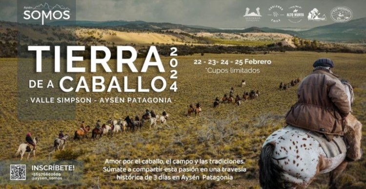 Tierra a Caballo: La histórica cabalgata que se realizará por los parajes de Aysén