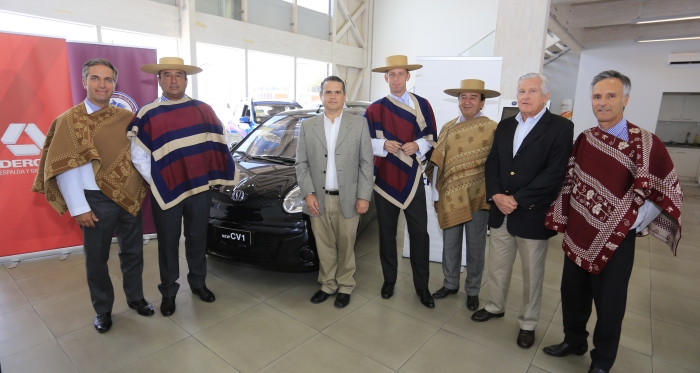 Palmas de Peñaflor recibió sus autos como campeones de la Final de Criadores