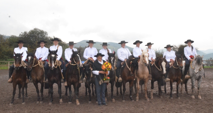 Amazonas del Rodeo Chileno, estelares en Fiesta Costumbrista en Chicureo