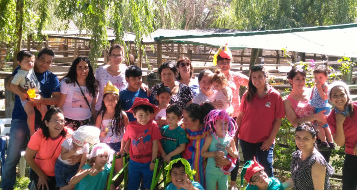 ¡Pura felicidad! Taller de Hipoterapia de Ferochi tuvo animada fiesta de Navidad