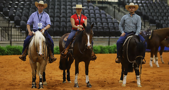 Equipo chileno de Rienda Internacional se prepara a toda máquina en Tryon