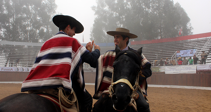 Hugo Navarro y Alvaro Gatica partieron celebrando en el Nacional Universitario