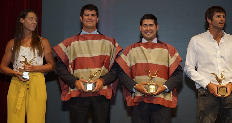 Alfredo Díaz y Pablo Aninat recibieron el Cóndor de Bronce como Mejores del Rodeo