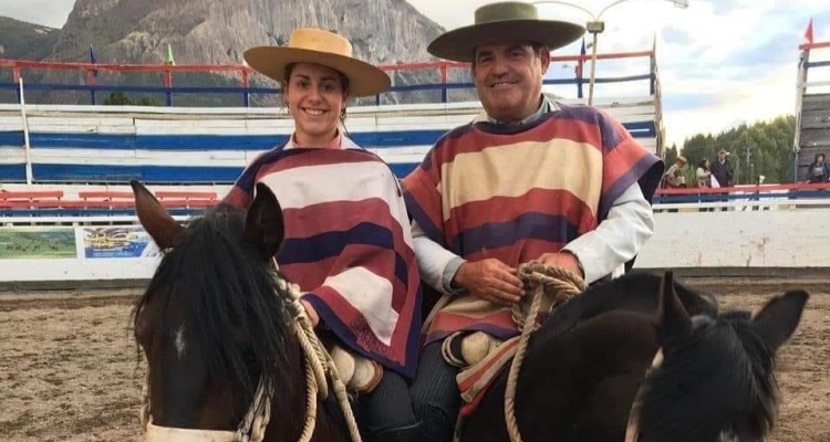 Criadero El Retazo cosechó en Aysén una victoria padre e hija que atesorarán