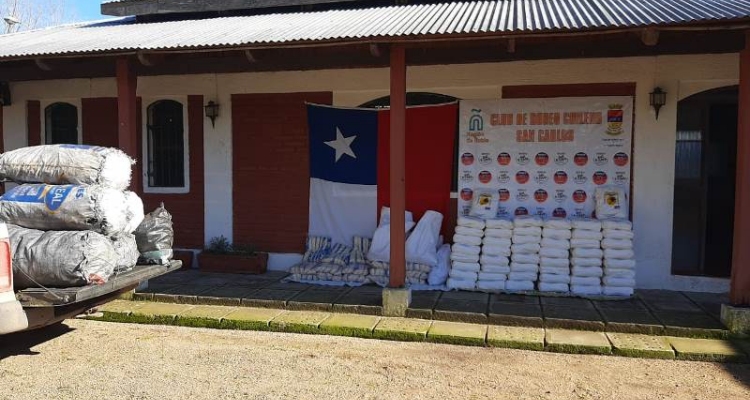 Club de Rodeo San Carlos realizó importante ayuda solidaria a la comunidad