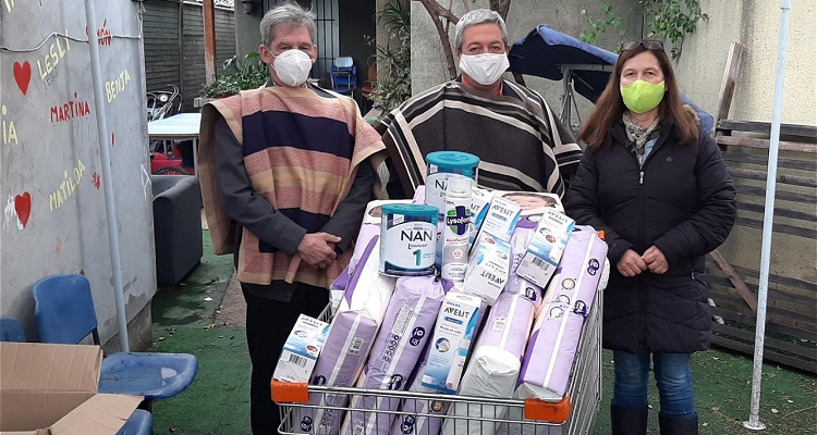 Asociación Talca realizó una donación solidaria a cuatro instituciones