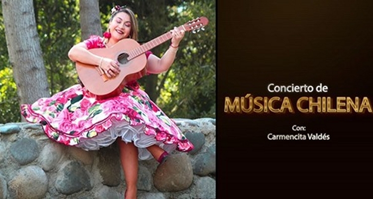 Carmencita Valdés ofrece gran concierto de música chilena en línea