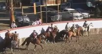 Salinas y Ramírez impusieron sus términos en el rodeo de Las Vizcachas de Puente Alto Salinas y Ramírez impusieron sus términos en el rodeo de Las Vizcachas de Puente Alto