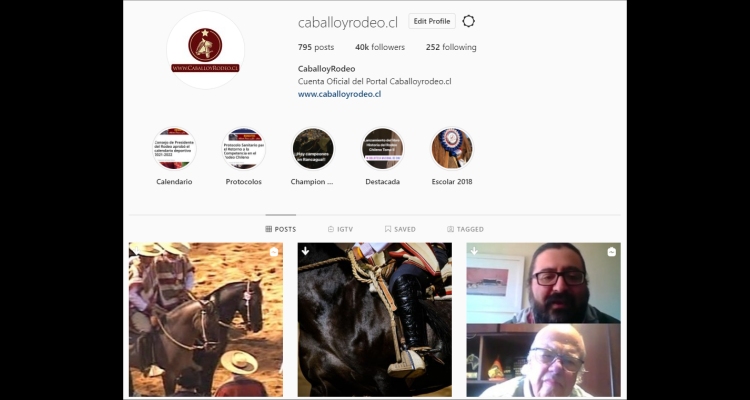 CaballoyRodeo superó los 40 mil seguidores en su cuenta de Instagram