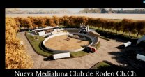 Así será la nueva medialuna del Club Chile Chico