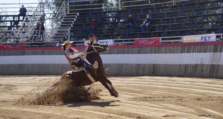 Romané Soto y Luis Eduardo Cortés ganaron la Rienda en San Fernando