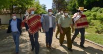 Autoridades visitaron las instalaciones de la Medialuna Monumental de Rancagua