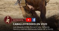 CaballoyRodeo En Vivo: Luis Eduardo Cortés, Romané Soto, Fernanda Oporto y Gabriela Balmaceda hablarán de la Rienda CaballoyRodeo En Vivo: Luis Eduardo Cortés, Romané Soto, Fernanda Oporto y Gabriela Balmaceda hablarán de la Rienda