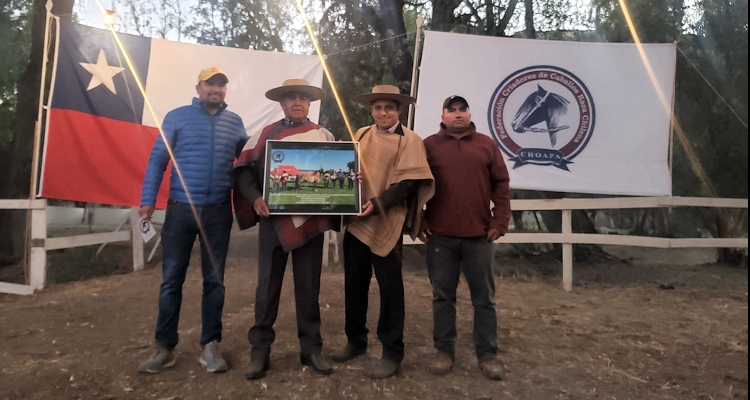 Asociación de Criadores de Choapa celebró el gran triunfo de Tacaña en Domingo en la Expo Nacional