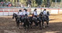 Las Amazonas de la Tradición Chilena se lucieron en Cauquenes