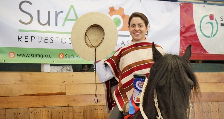 Josefina Easton y Alfonso Navarro conquistaron el Movimiento a la Rienda del Clasificatorio de Osorno