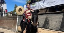 Josefina Easton: Estoy feliz por premiar a mis dos caballos a Rancagua