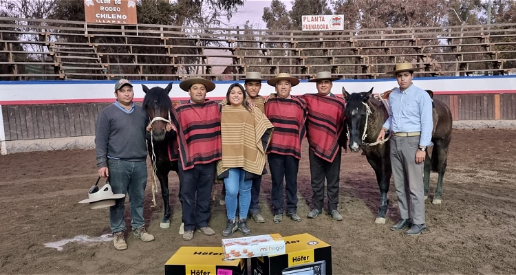 Oliva y Núñez cerraron su Temporada Chica ganando el Provincial del Club Illapel