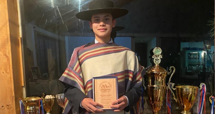 Luis Bernardo Allendes, Mejor Jinete Joven de Maipo: