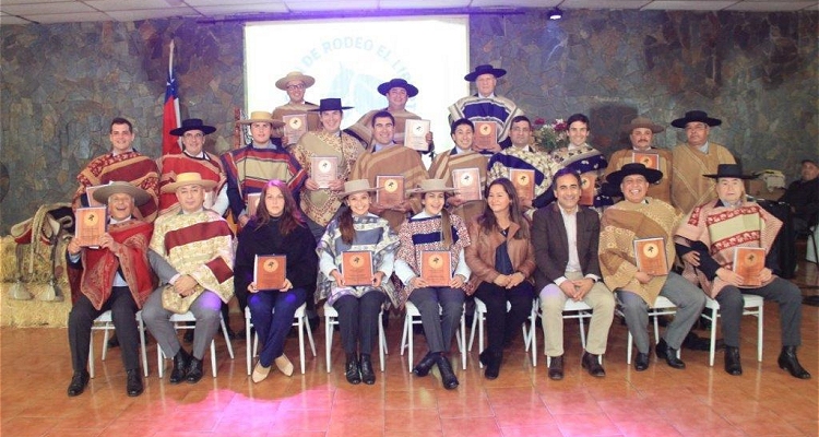 Asociación El Libertador tuvo un acampado almuerzo de premiación en Requinoa