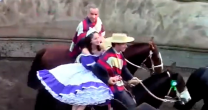 Principio celebró en el Para Criadores de Los Llanos de Pelarco con Pozo y Quera