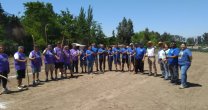 Clubes de Asociación Maipo se unieron con comunidad mapuche y construyeron una cancha de palin Clubes de Asociación Maipo se unieron con comunidad mapuche y construyeron una cancha de palin