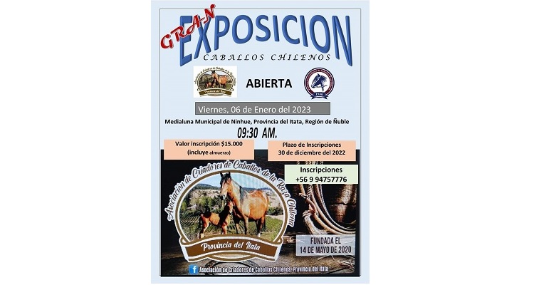 Asociación Itata está preparando con mucho entusiasmo su primera Exposición