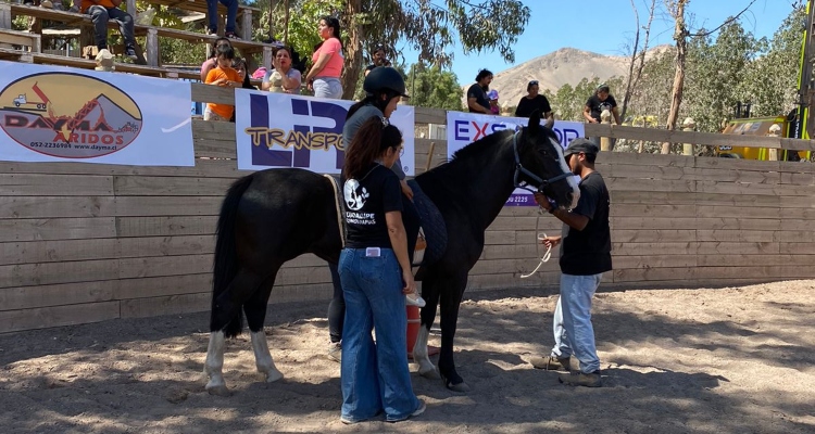 Club Tierra Amarilla está colaborando en la difusión del Centro de Equinoterapias Guadalupe