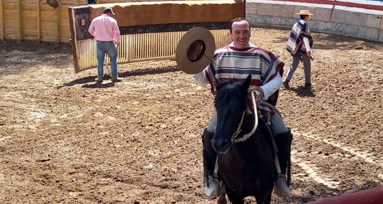 Emmanuel Silva se lució en el Movimiento a la Rienda del Provincial del Club Lonquén