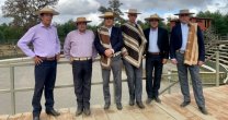 Ferochi inspeccionó la Medialuna de Villarrica por el Clasificatorio Zona Sur