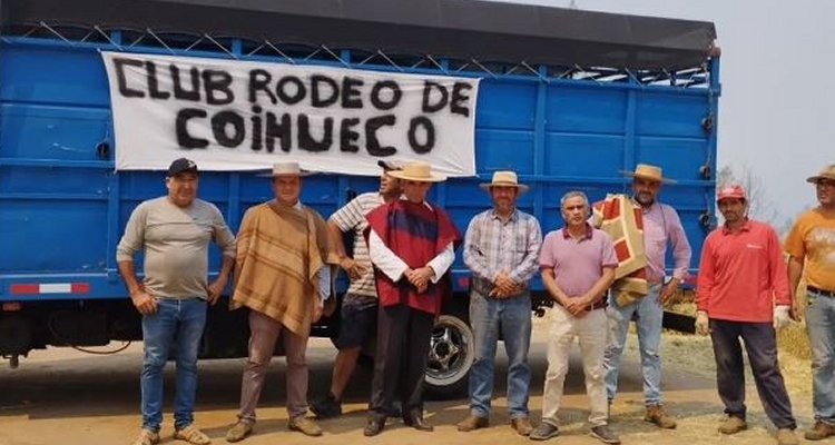 Club de Rodeo Coihueco solidarizó con la comuna de Portezuelo