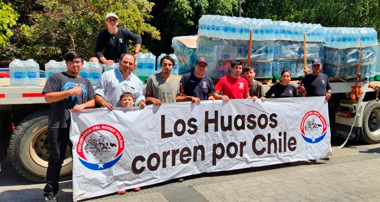 "Los Huasos Corren por Chile" concluyó exitosamente su primera etapa de ayuda a la comunidad