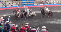 Pooley y Lemus sellaron brillante faena en rodeo del Club Melipeuco