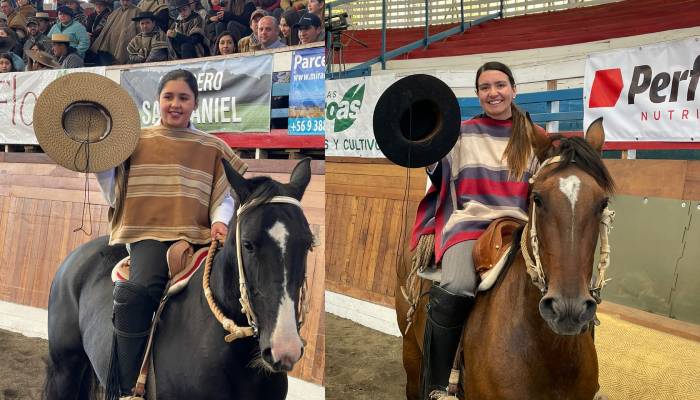 Fernanda Oporto y Valentina Hernández clasificaron para Rancagua en el Movimiento a la Rienda