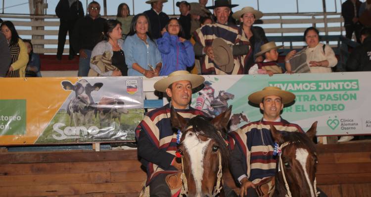 Pedro Angel Urrutia e Iñaki Gazmuri, terceros en Osorno: 