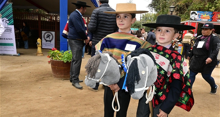 Caballitos de Palo llenaron de alegría y diversión la Medialuna Monumental de Rancagua