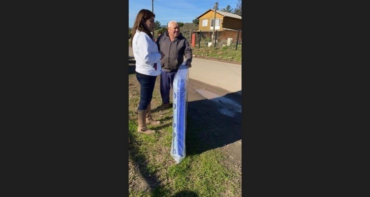 Asociación Talca Oriente entregó colchones para familias afectadas en zona cercana a Curepto