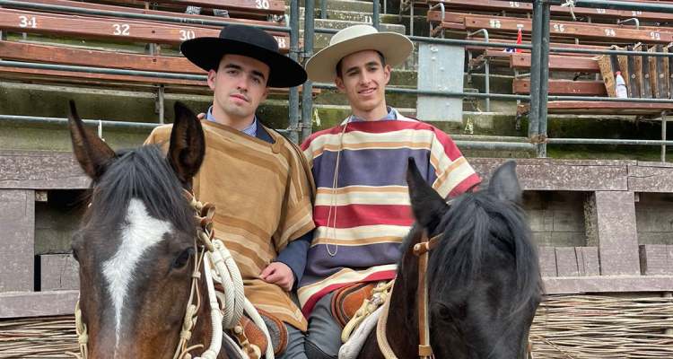 Vicente García y Cristián Vial ganaron con harta emoción la Primera Serie Libre del Universitario