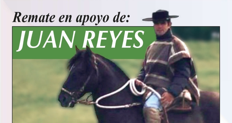 ¡A colaborar! Hay remate de montas a beneficio de Juan Reyes Vásquez