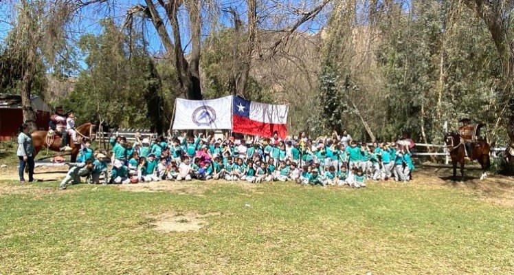 Criadores de Choapa realizaron otra educativa jornada con niños en Salamanca